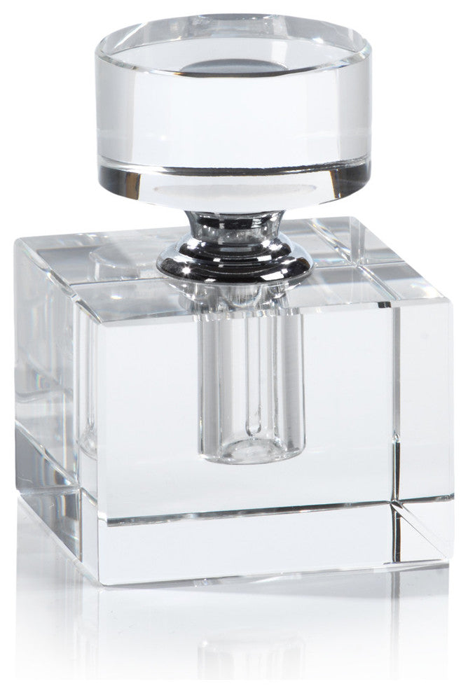 Malak Cube Glass Perfume Bottle