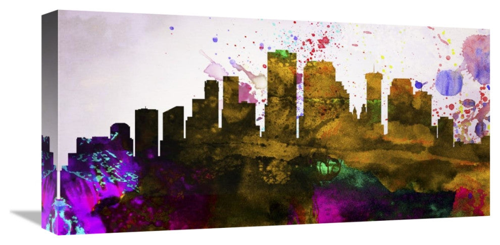 "New Orleans City Skyline" Fine Art Print