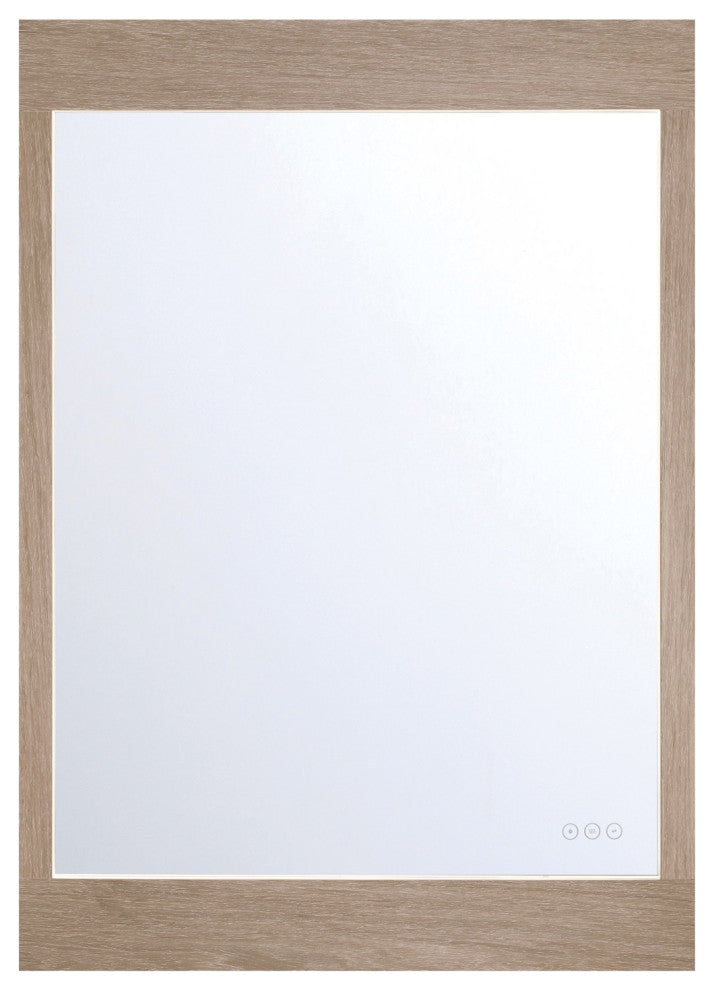 Mogano, Mirror, 30"x42", White Oak