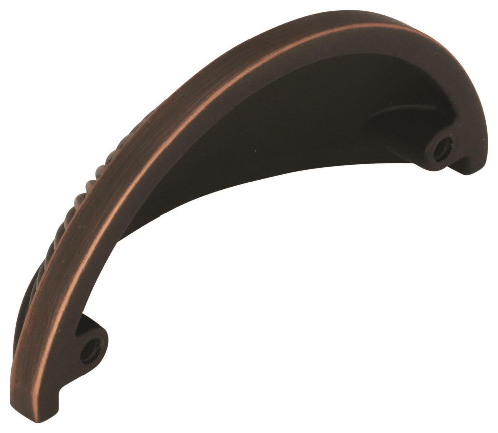 Sea Grass 3" 76 mm Center-to-Center Oil-Rubbed Bronze Cabinet Cup Pull