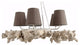 Benzara BM149564 Supremely Terrific Designed Chandelier