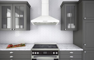 30" Convertible Wall Mount Pyramid Range Hood