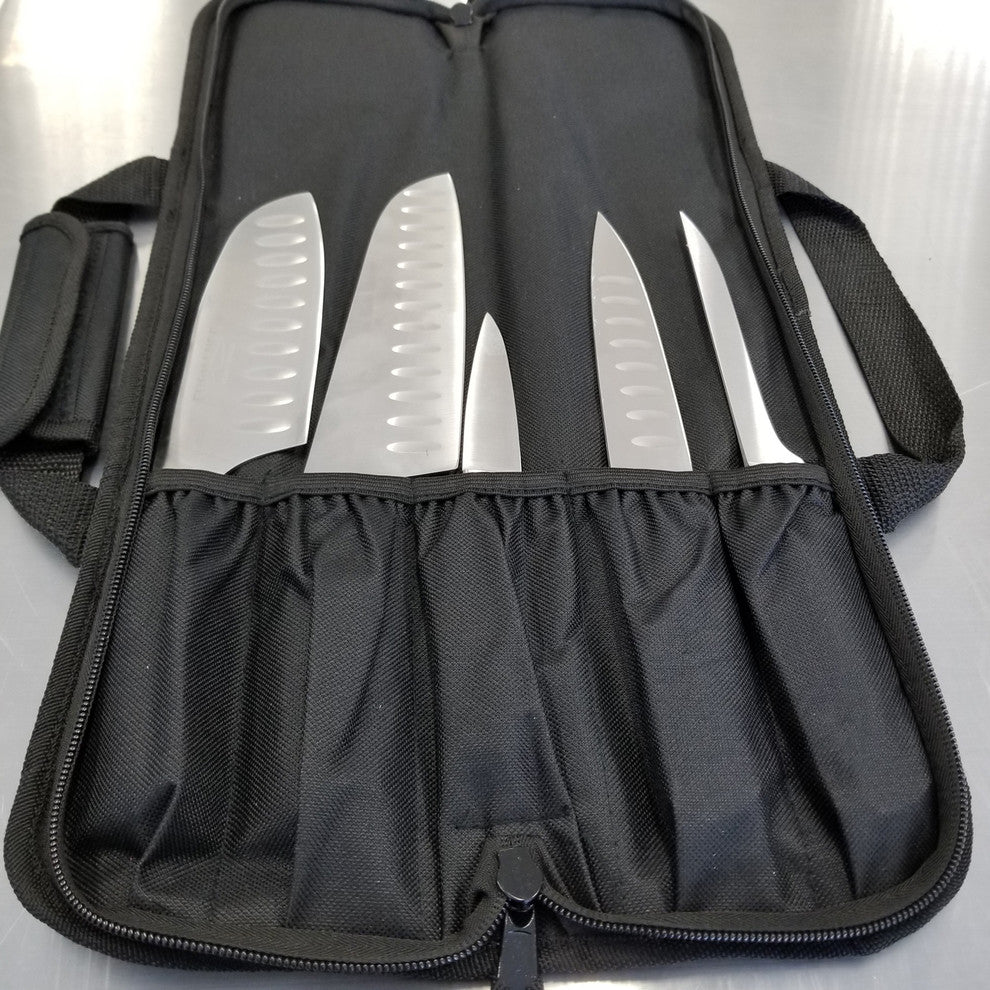 5 Pocket Knife Bag by Ergo Chef, Black