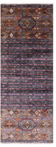 Runner Khorjin Super Kazak Hand Knotted Rug 2' 9" X 7' 2" - Q12380