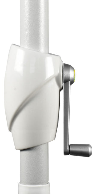 7.5' Aluminum Umbrella Push Tilt, Sunbrella, Canvas