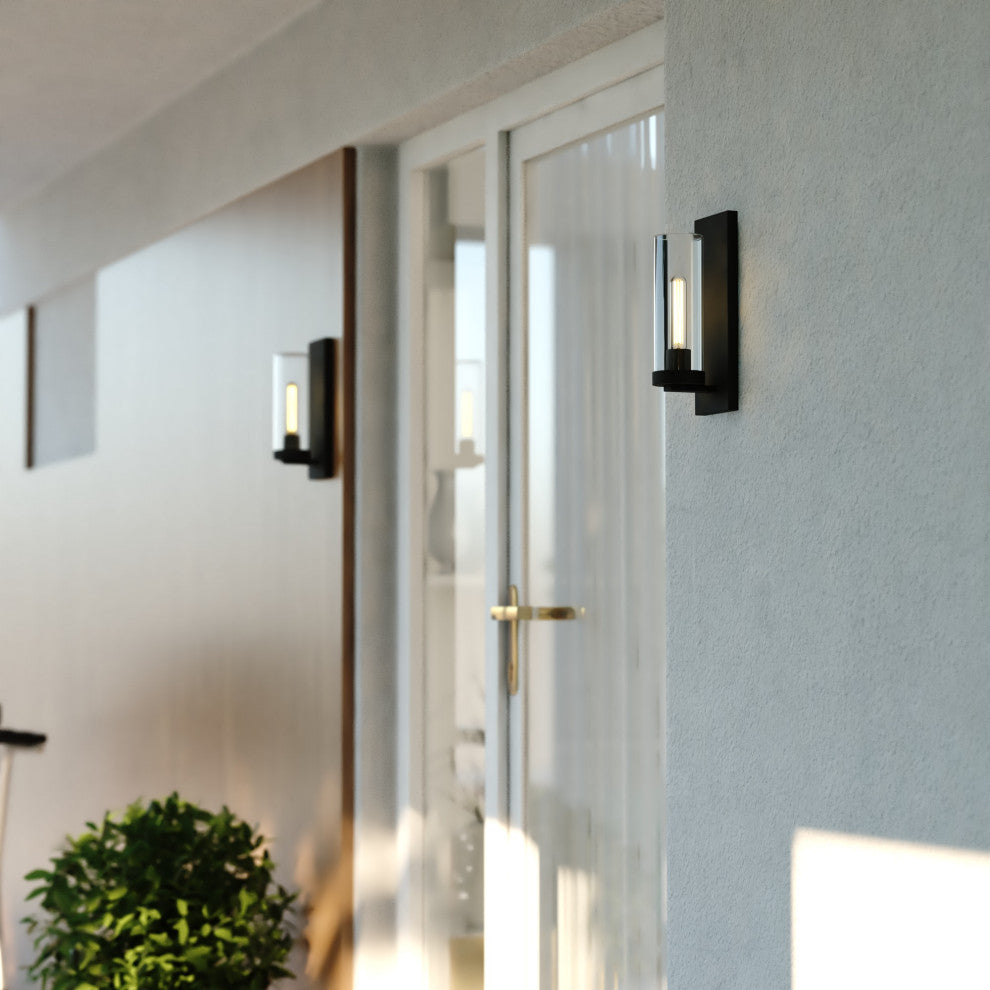 Vaxcel Lighting T0719 Grantley 13" Tall Wall Sconce - Matte Black