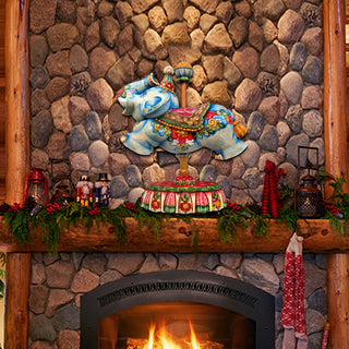Carousel Elephant Door Hanger