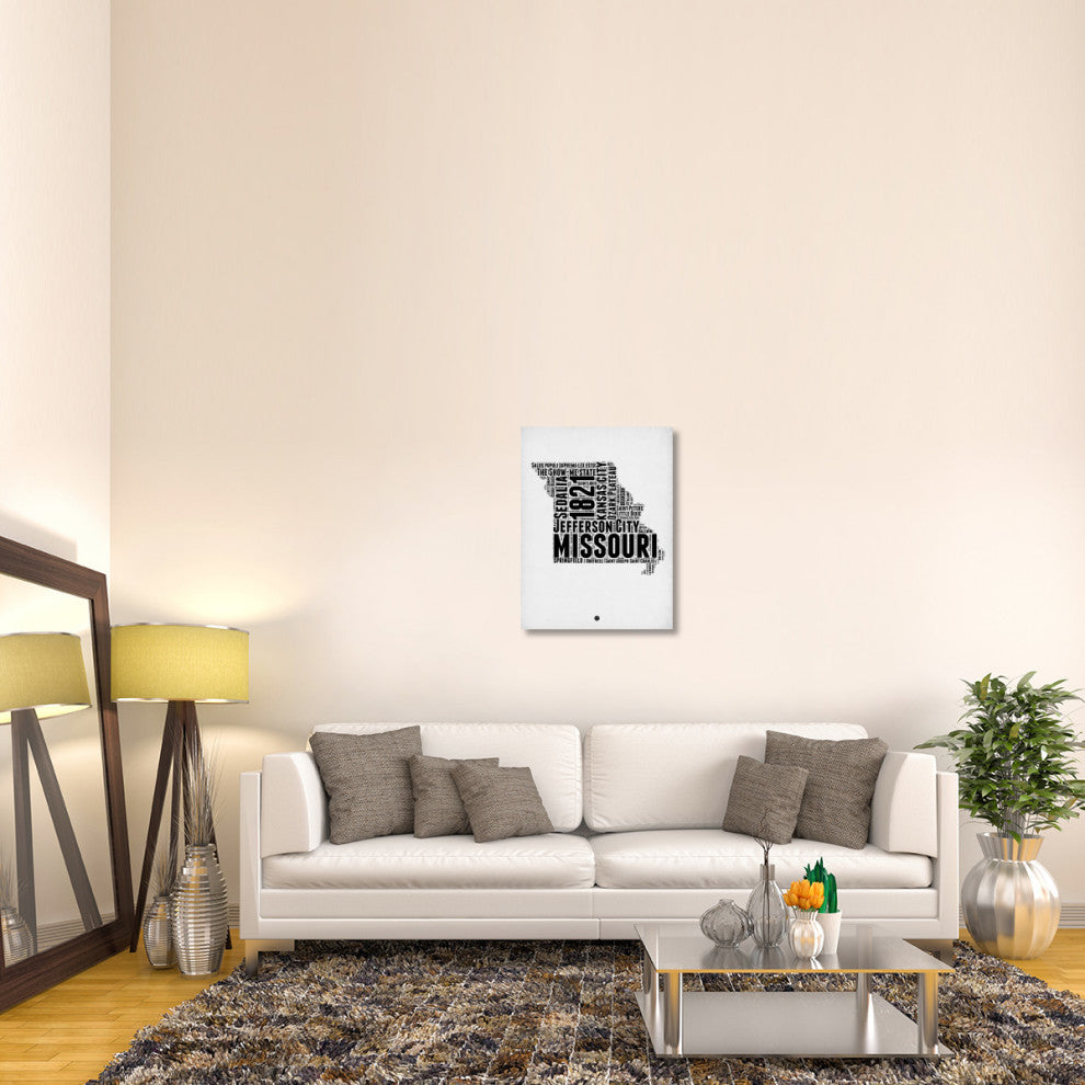 "Missouri Word Cloud 2" Fine Art Print