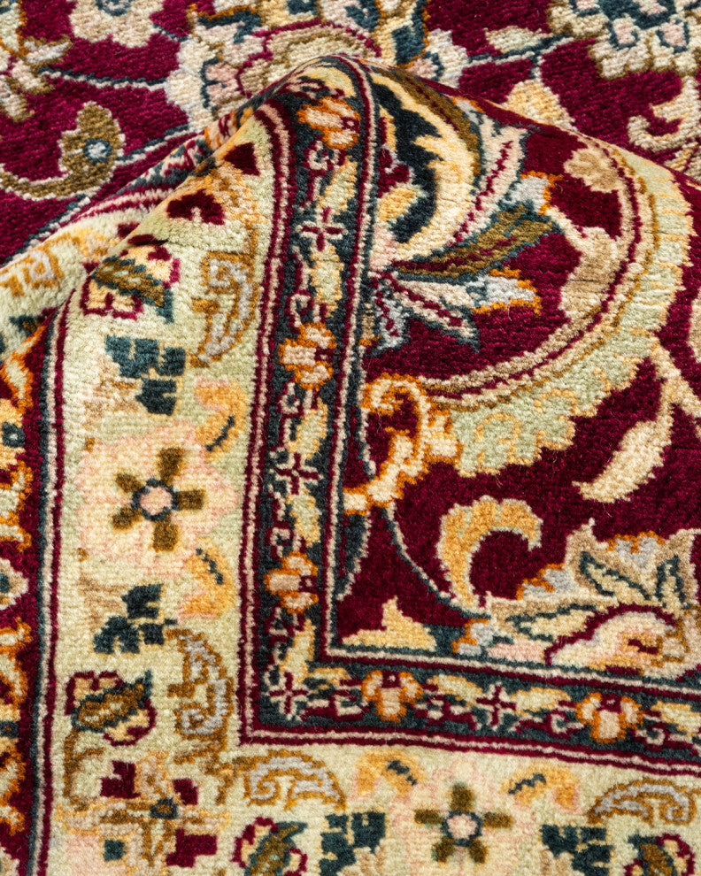 Mogul, One-of-a-Kind Hand-Knotted Area Rug Purple, 10' 5" x 13' 6"