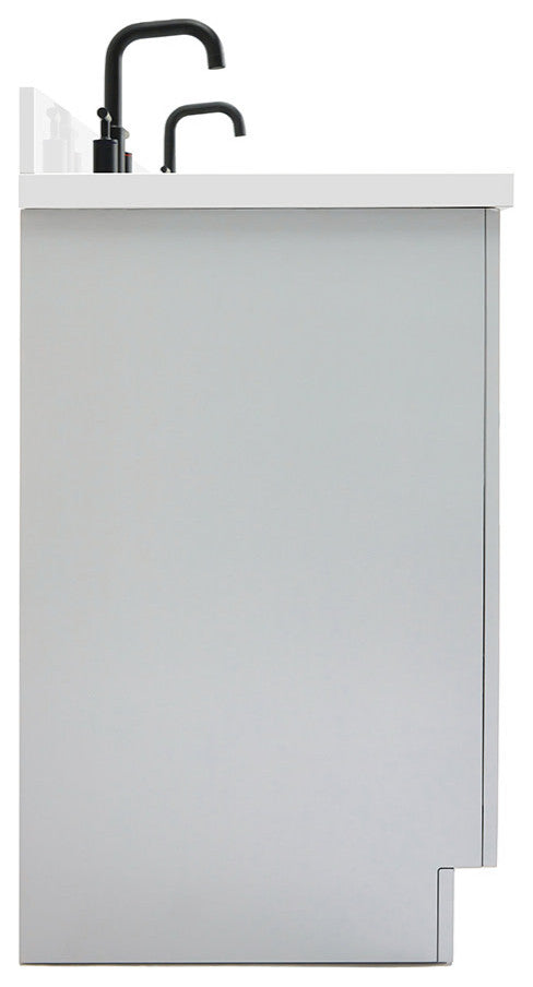 Ariel T073DWQRVO Hepburn 73" - White