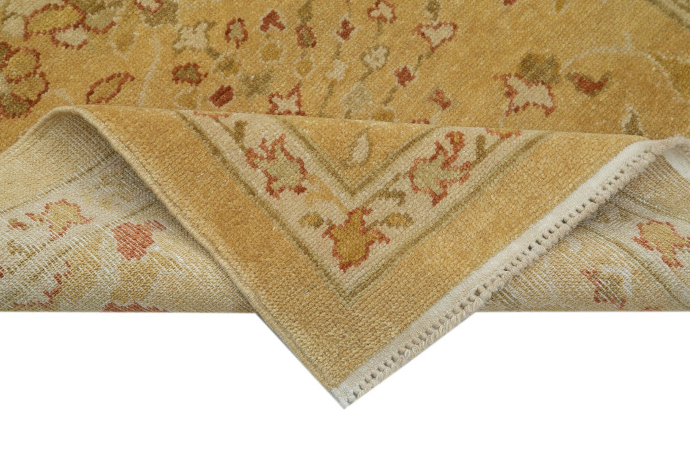 Rug N Carpet - Hand-Knotted Oriental 2' 9" x 11' 10" Runner Oushak Area Rug