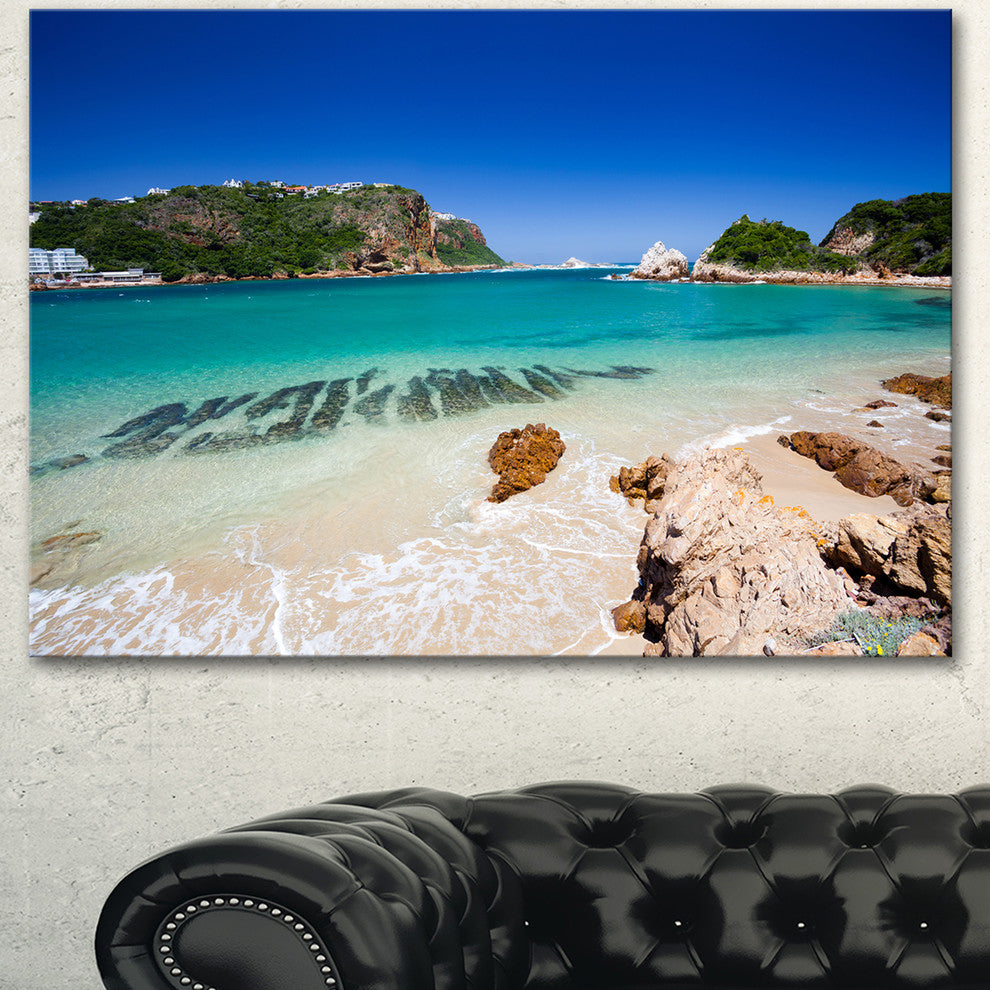 Beautiful Knysna Beach South Africa, Large Seashore Canvas Print, 40"x30"
