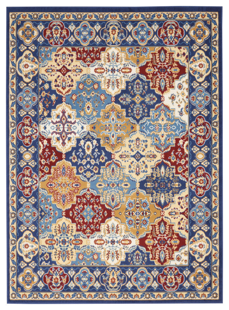 Nourison Grafix 7' x 10' Multicolor Bohemian Indoor Area Rug