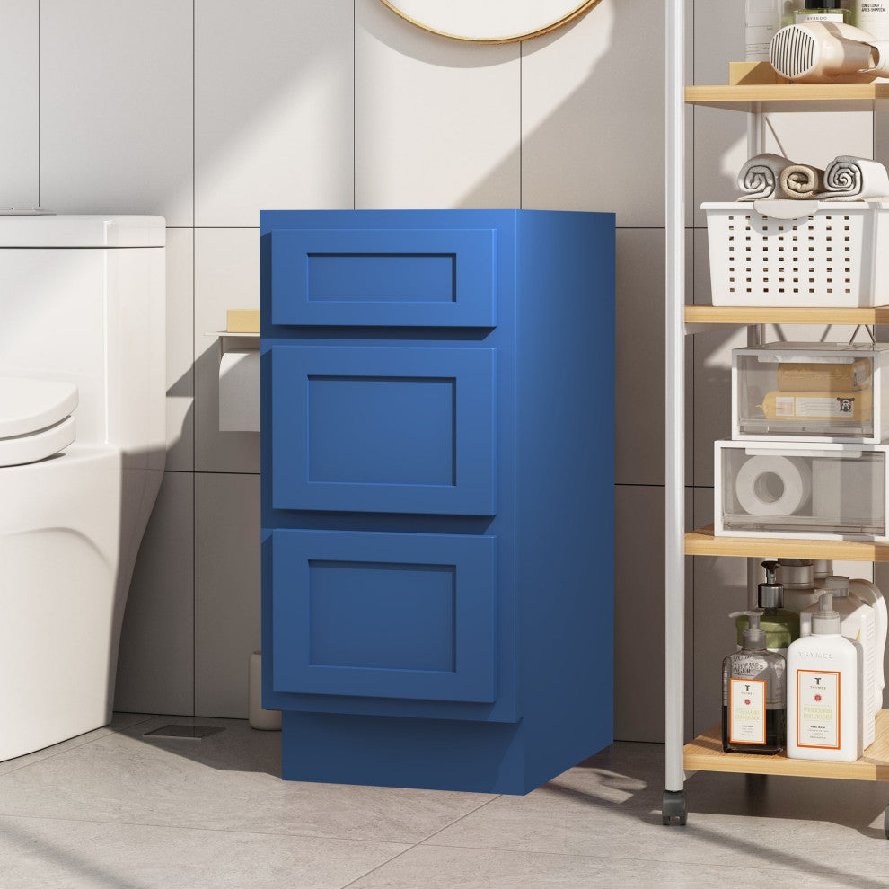 Vanity Art Vanity Cabinet, 15", Blue