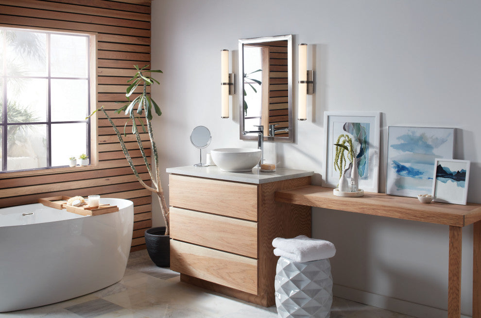 Hinkley Simi Large Led Vanity, Chrome