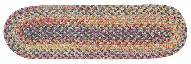 Colonial Mills Stair Tread Rustica Floral Burst Stair Tread