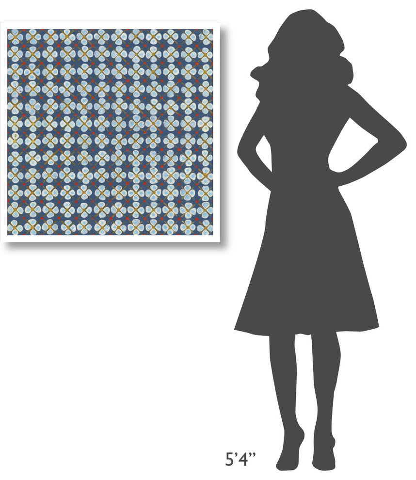 "Seville Background" Digital Paper Print by Kathrine Lovell, 32"x32"