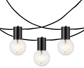 Safavieh Huron Led Outdoor String Lights Black