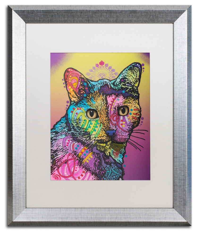 Dean Russo 'Sadie Custom 5' Matted Framed Art, Silver Frame, White Mat, 16x20