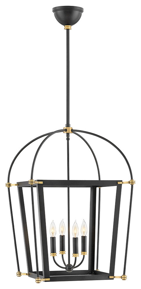 Hinkley Selby Large Open Frame, Black