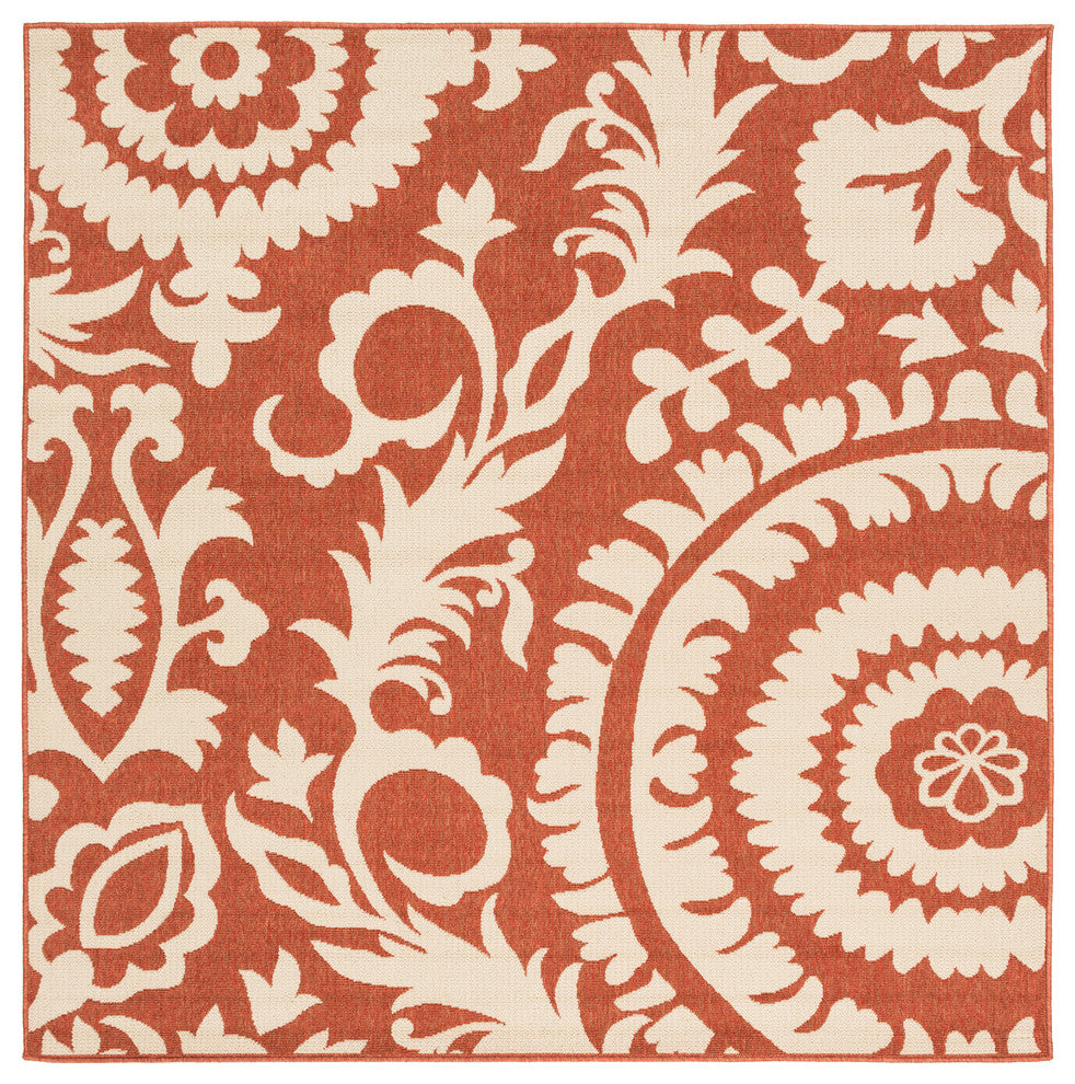 Alfresco Area Rug, 8'9" Square