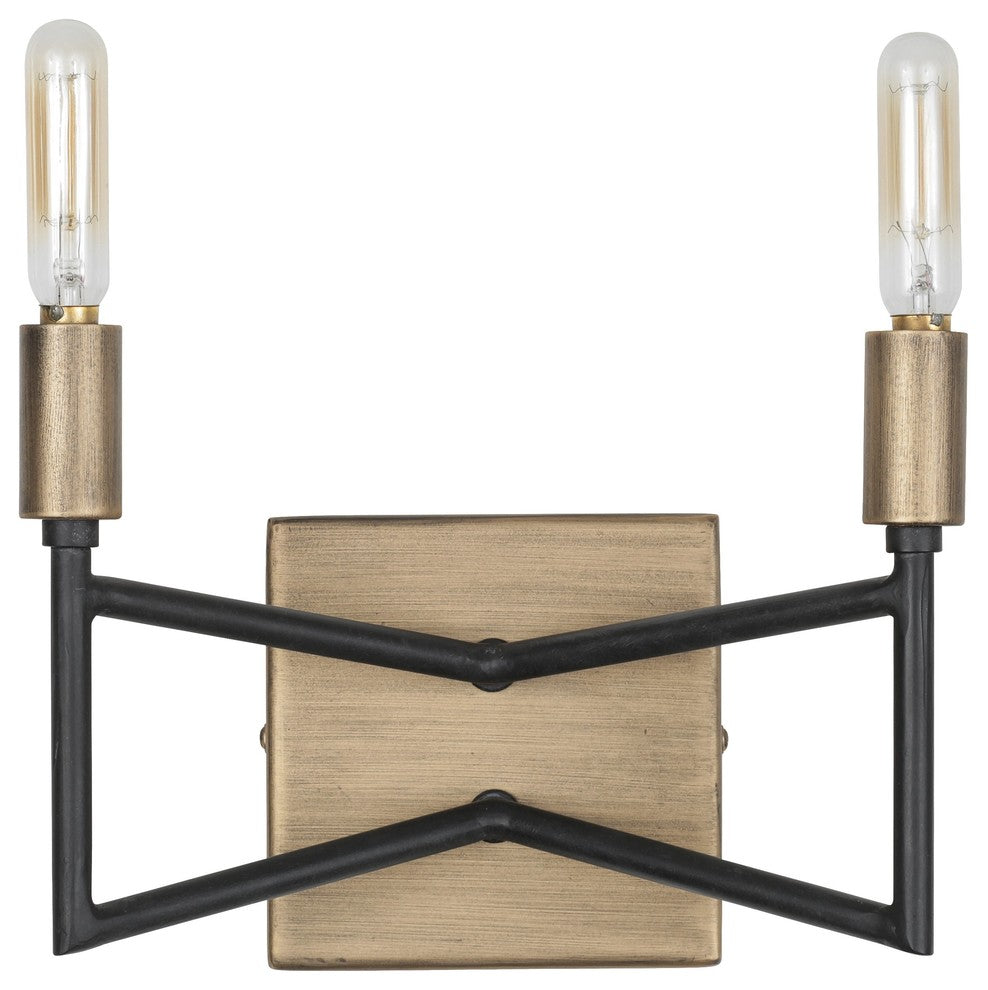 Varaluz-314B02HGCB-Two Light Bath Havana Gold/Carbon