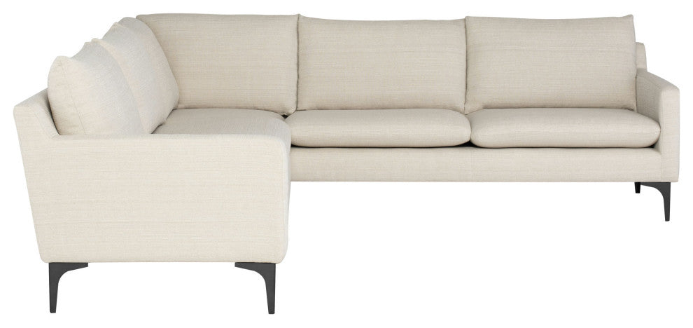 Anders Sand Fabric Sectional Sofa, HGSC667