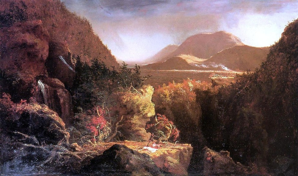 Thomas Cole Landscape With Figures Wall Decal
