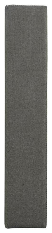Coaster Bancroft Upholstered Fabric Eastern King Headboard in Gray