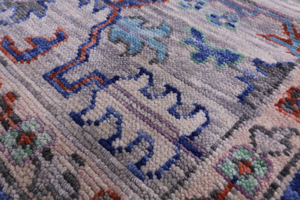 8' 2" X 10' 2" Turkish Oushak Hand Knotted Rug - Q15664