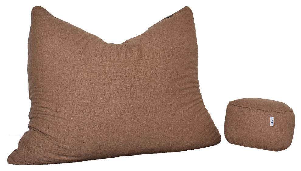 Fawn Slumber Nest Beanbag, Beige
