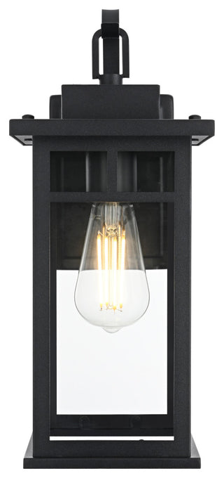 Home Living 6.5" Outdoor Wall Sconce, Black