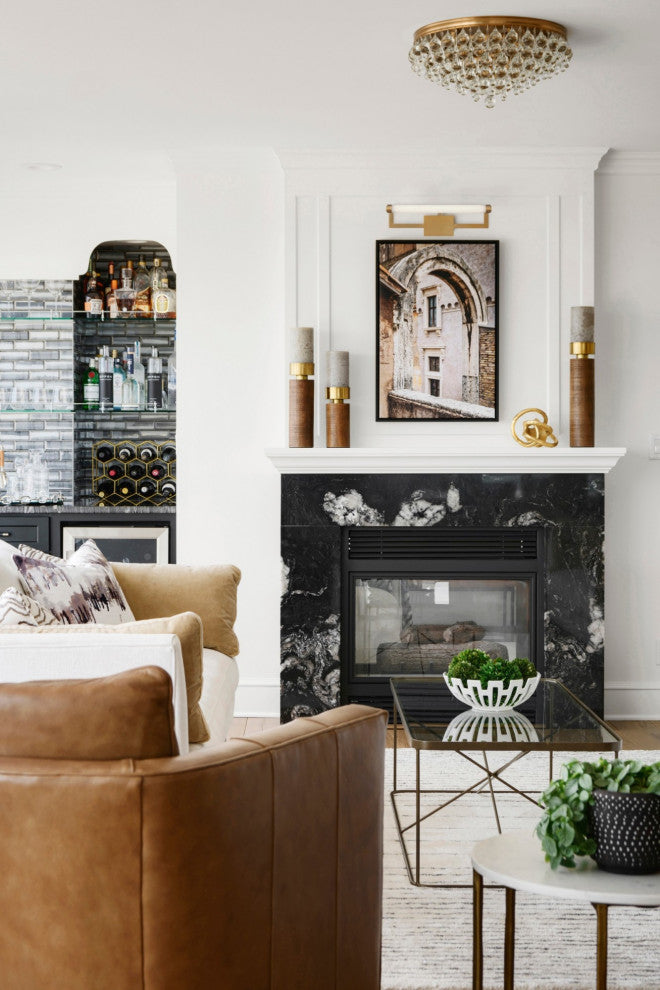 Crystorama Lighting Group CLT-7201 Clinton 26"W 3000K LED Bath - Matte Black