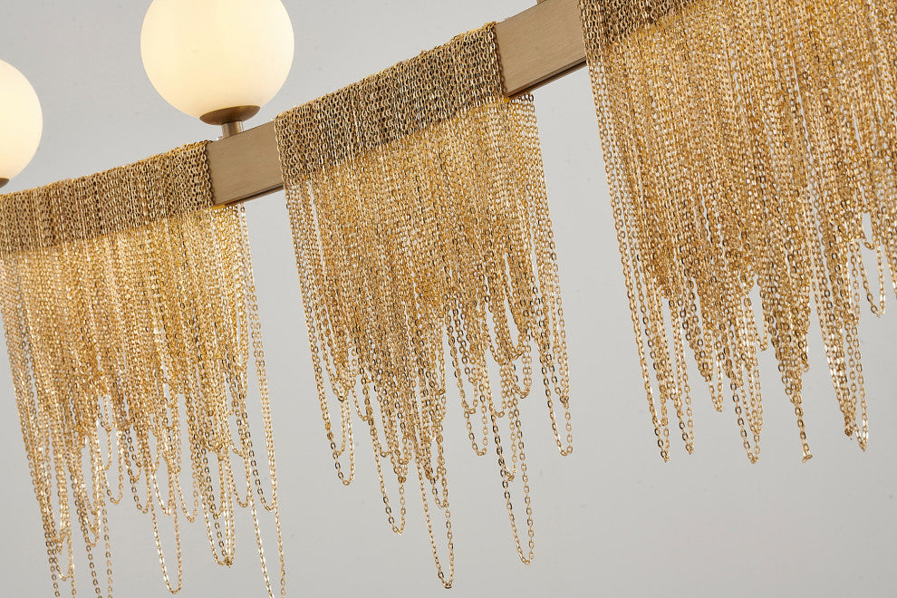 Bethel International Dc01C54G 3-Light Chandelier, Gold