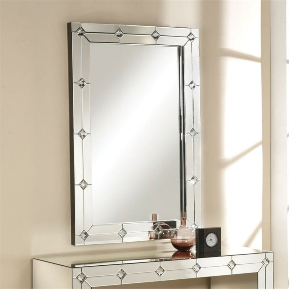 ACME Hessa Accent Mirror (Wall) in Mirrored