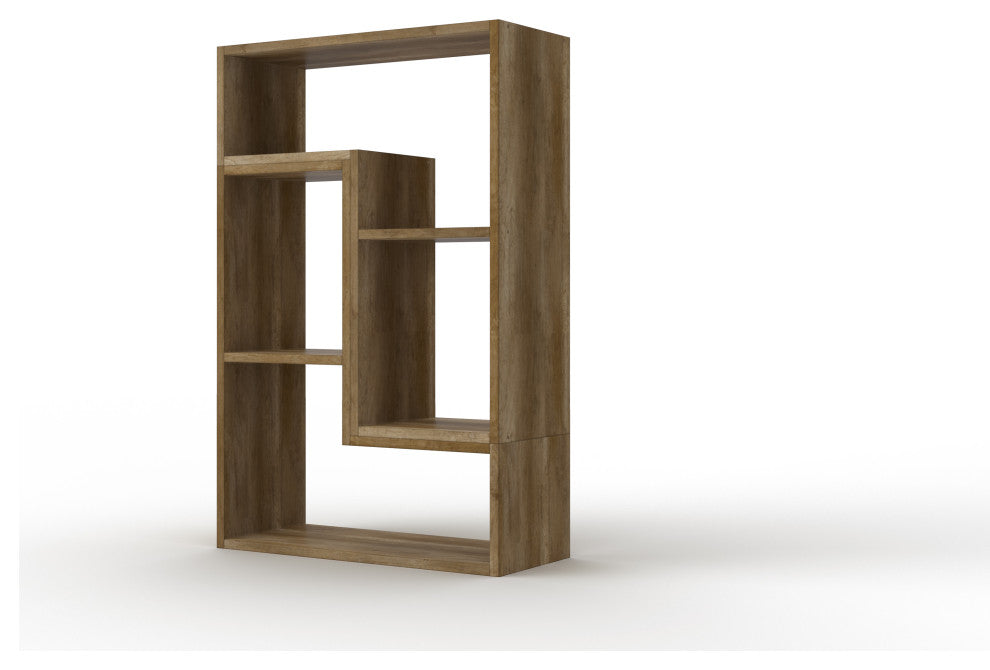 LIANA Modular Bookcase, Oak Country