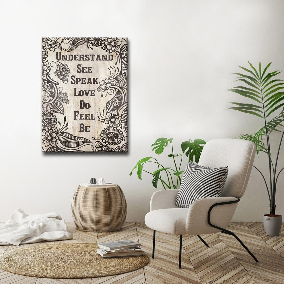 Chakra' Inspirational Canvas Art by Olivia Rose