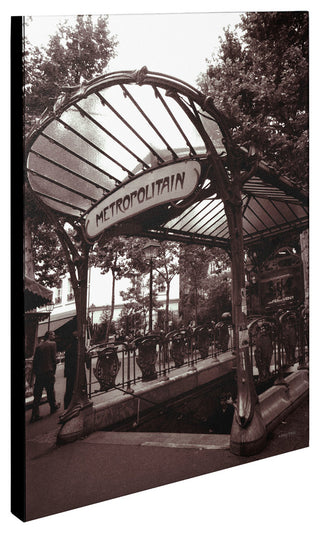 'Le Metro as Art 2' Canvas Art by Kathy Yates