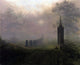 Ernst Ferdinand Oehme Procession in the Mist, Gallery Wrapped Canvas, 20"x25"