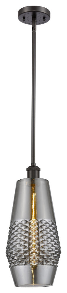 Innovations 516-1S-OB-G683-7-LED 1-Light Mini Pendant, Oil Rubbed Bronze
