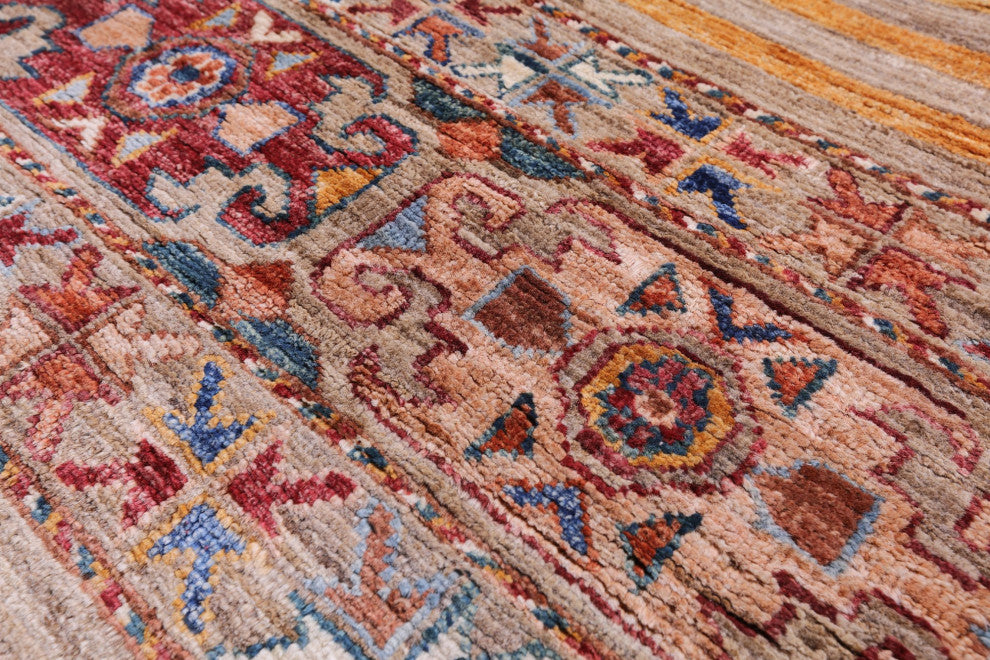 2' 8" X 4' 0" Khorjin Super Kazak Hand Knotted Wool Rug Q10231