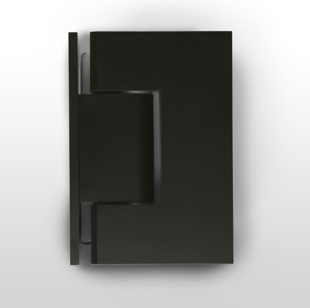 78x25.375-25.75" Frameless Shower Door With Enduroshield Technology, Matte Black