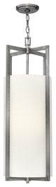 Hinkley Hampton Foyer Medium Drum Pendant, Antique Nickel
