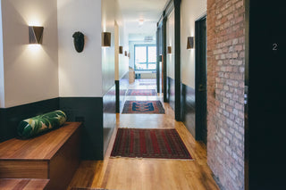 Calx Outdoor LED Sconce, Uplight/Downlight, Antique Bronze, Warm White