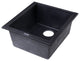 ALFI brand AB1720UM Alfi Trade 16-1/8" Undermount Single Basin - Black