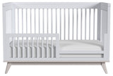 Rowan 51"W Wood Crib, Ash Linen