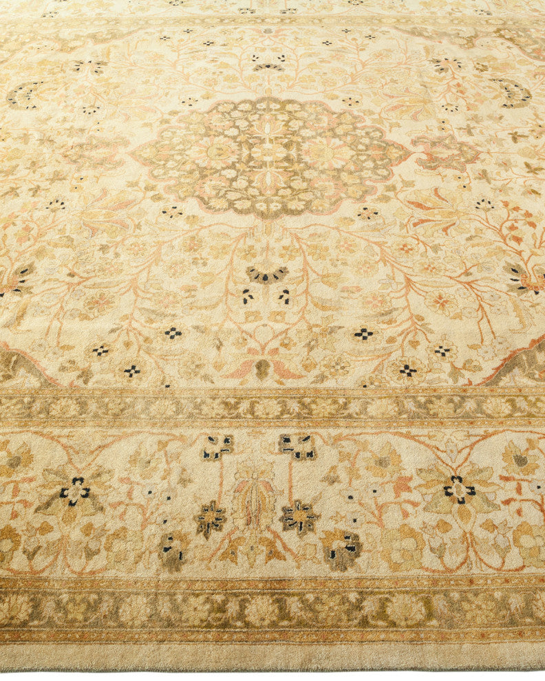 Mogul, One-of-a-Kind Hand-Knotted Area Rug Ivory, 8'1"x9'10"