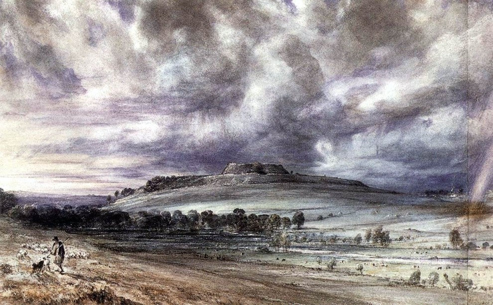 John Constable Old Sarum Wall Decal