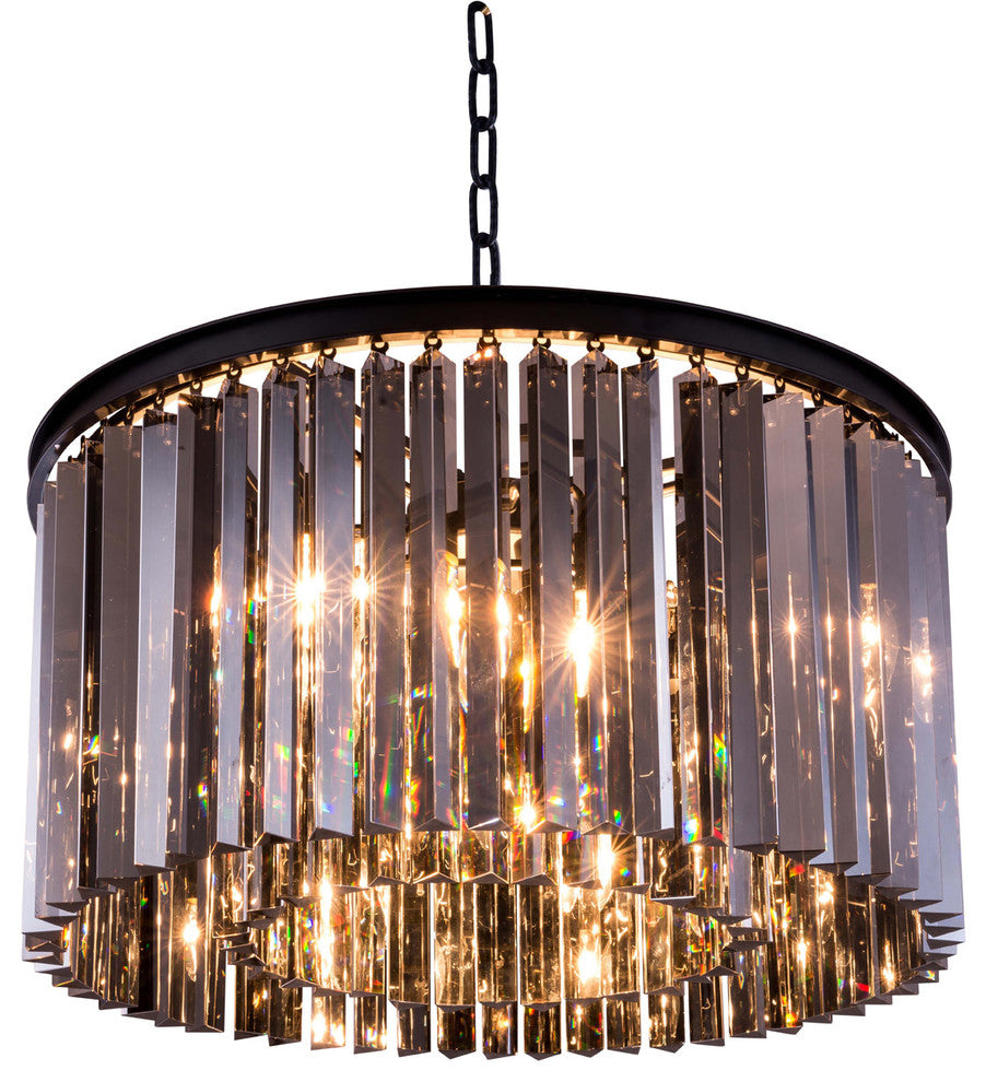 Elegant Lighting Sydney 26" 8 Light Royal Crystal Chandelier