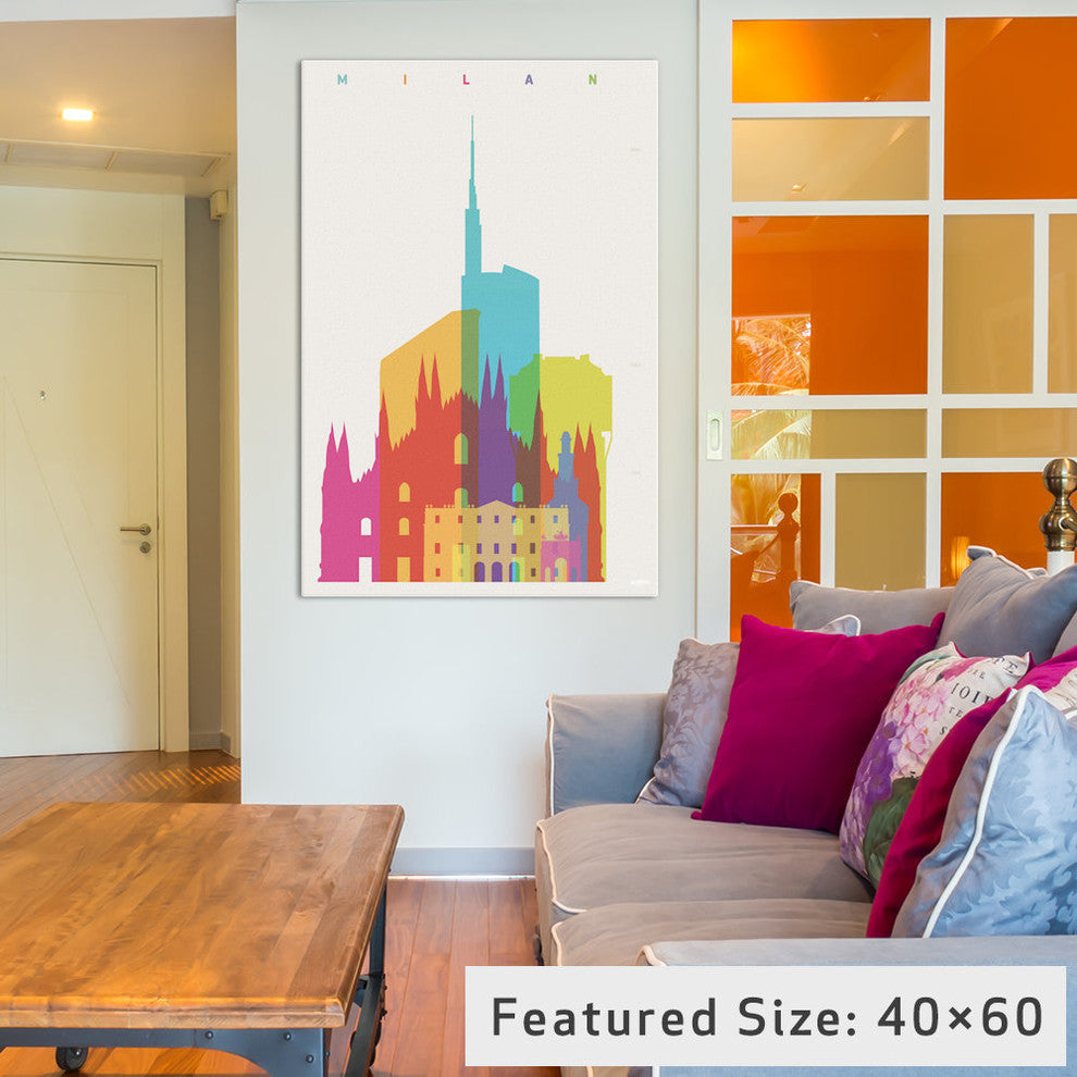 "Milan" by Yoni Alter, 40x26x1.5
